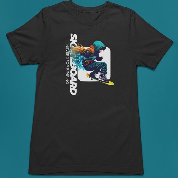 NWT - XS to 5XL & 47 Colors - Skater Graffiti Style Streetwear t-shirt - Unisex - Picture 4 of 13